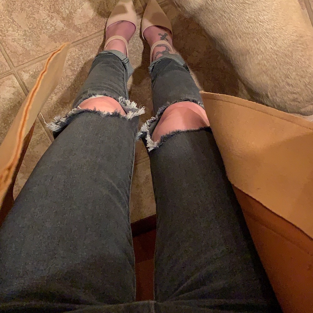 Levi’s 721 High Rise Skinny Jean, Washed Black 24W